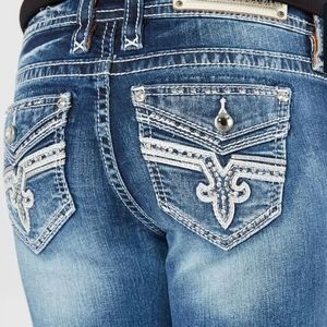 Rock Revival "Lam" Jeans easy crop